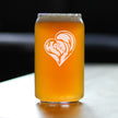 Mother's Love - 16 Ounce Beer Can Pint Glass