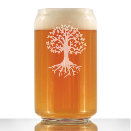 Tree Of Life - Beer Can Pint Glass - Cute Family Themed Gifts and Decor - 16 oz Glass