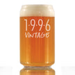 Vintage 1996 - Beer Can Pint Glass - 30th Birthday Gifts for Men or Women Turning 30 - Fun Bday Party Decor - 16 oz