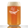 Decorative Whale - 16 Ounce Beer Can Pint Glass