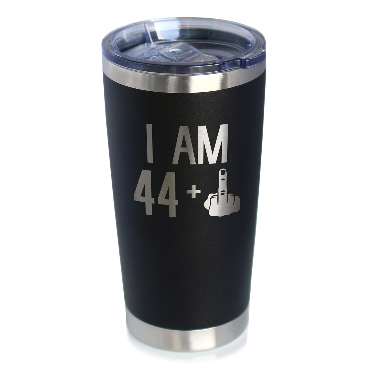 44 + 1 Middle Finger - 20 oz Coffee Tumbler