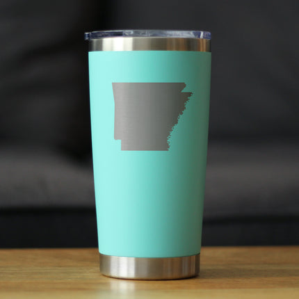 Arkansas State Outline - 20 oz Coffee Tumbler