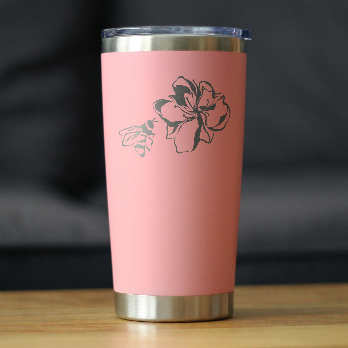 Bee Flower - Cute Gifts for Bumblebee &amp; Nature Lovers - 20 oz Coffee Tumbler