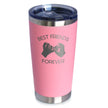 Best Friends Forever - Cute Funny Farewell Gift For BFF Moving Away - Pinky Promise - 20 oz Coffee Tumbler