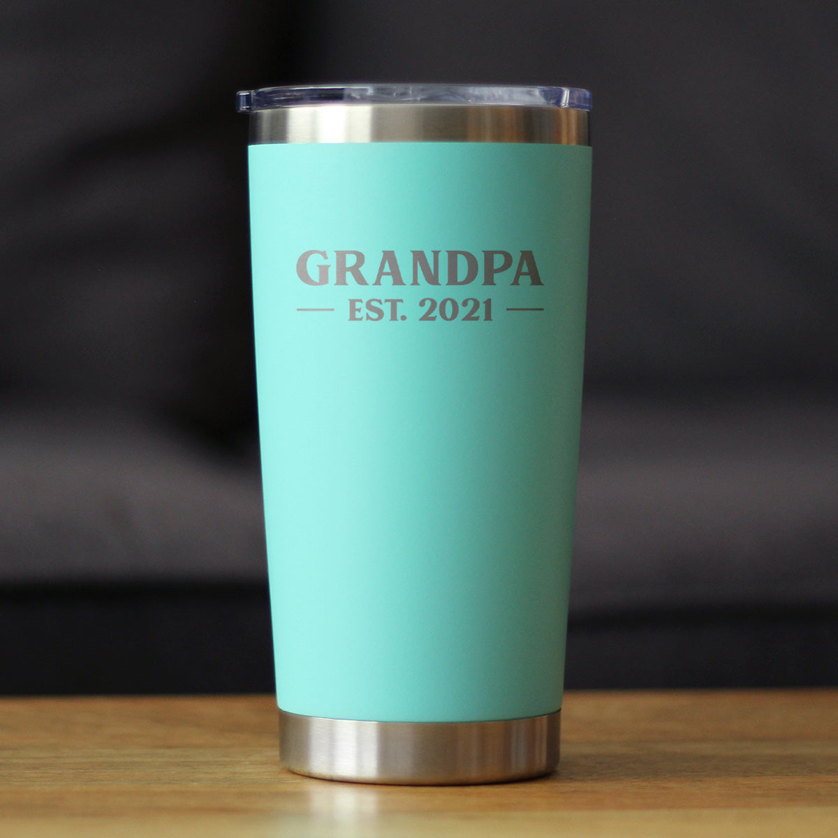 Grandpa est. 2021 - Bold - 20 oz Coffee Tumbler
