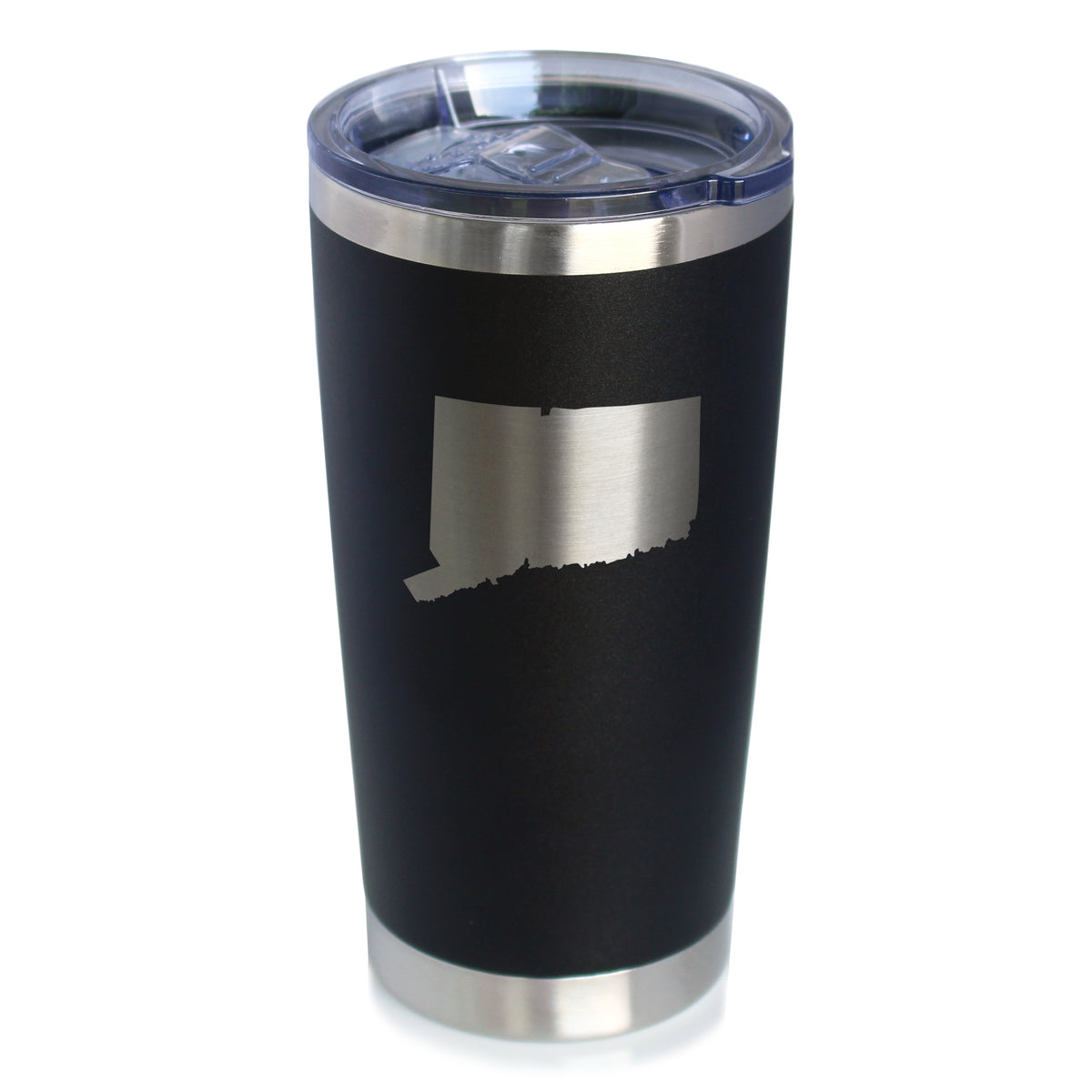Connecticut State Outline - 20 oz Coffee Tumbler
