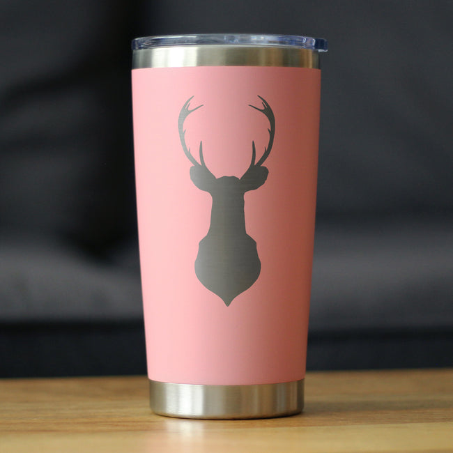 Deer Head - 20 oz Coffee Tumbler