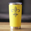 Fleur de Lis - Cute Lily Themed Gifts - Gift for Lovers of French & Italian Culture - 20 oz Coffee Tumbler