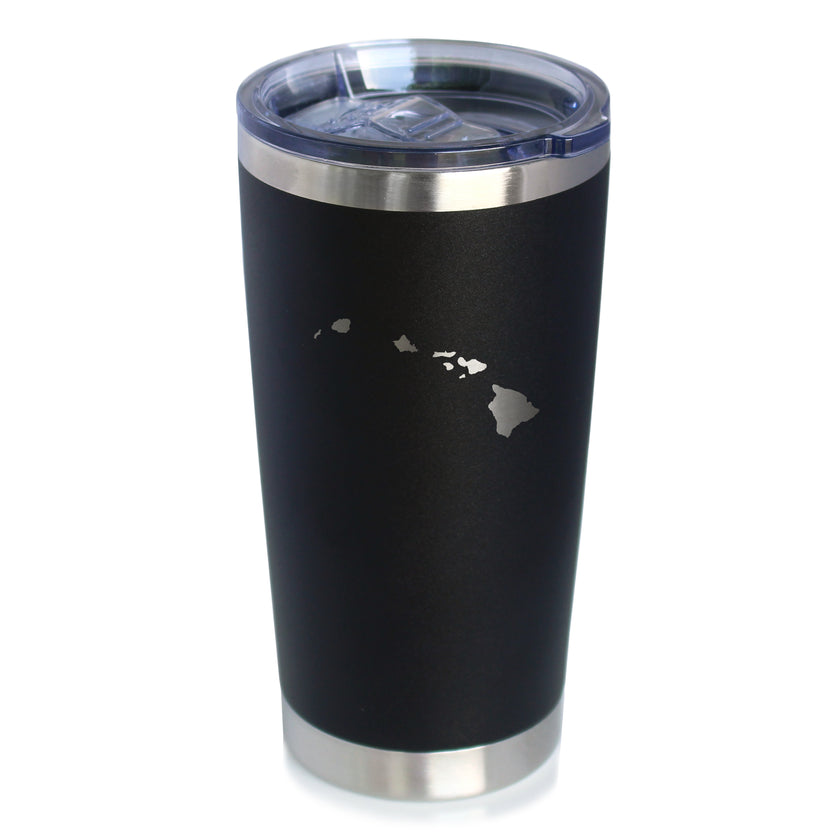 Hawaii State Outline - 20 oz Coffee Tumbler