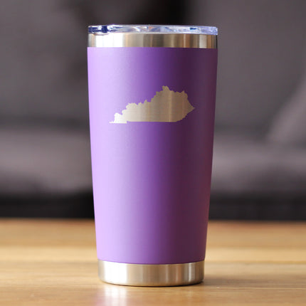 Kentucky State Outline - 20 oz Coffee Tumbler