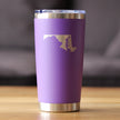 Maryland State Outline - 20 oz Coffee Tumbler