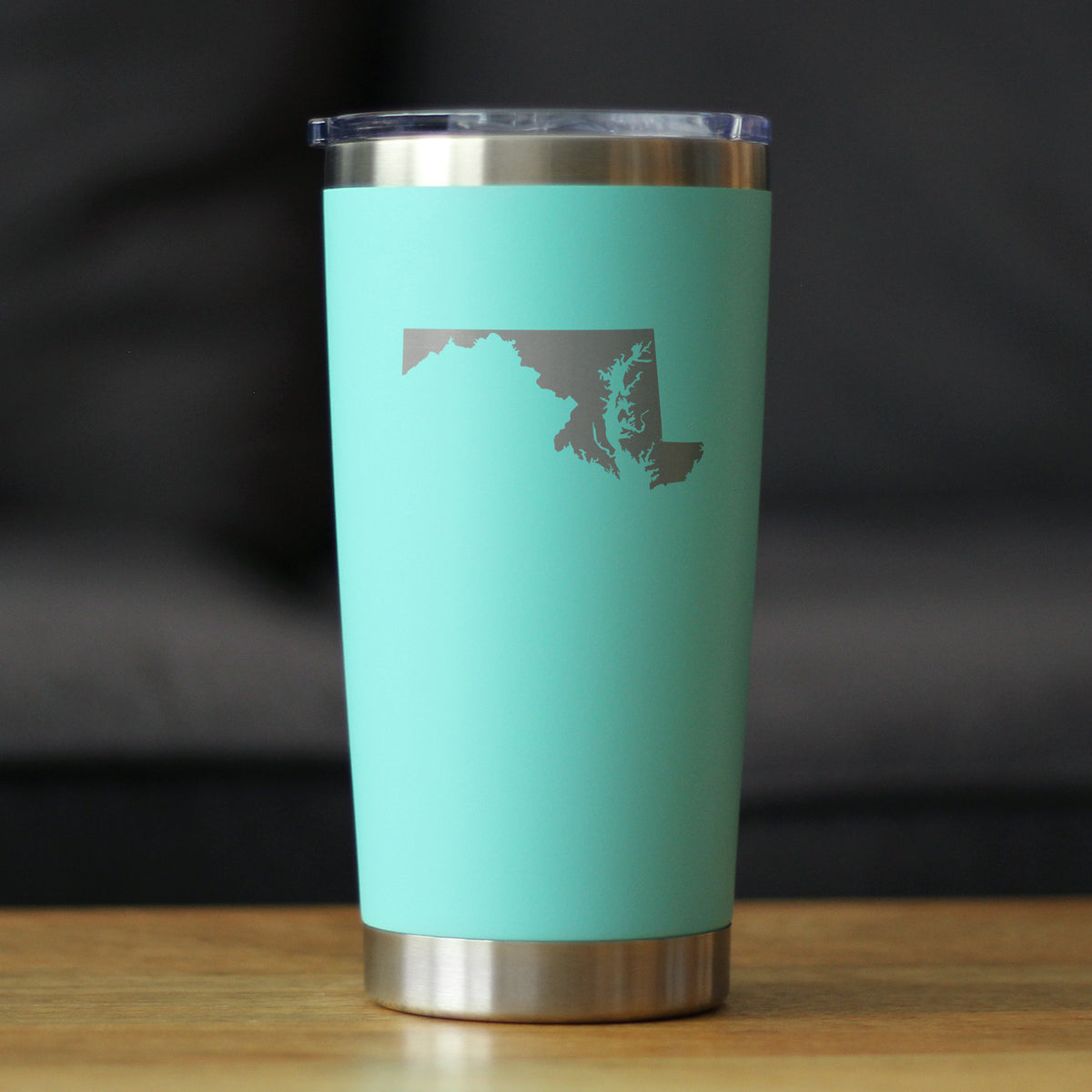 Maryland State Outline - 20 oz Coffee Tumbler