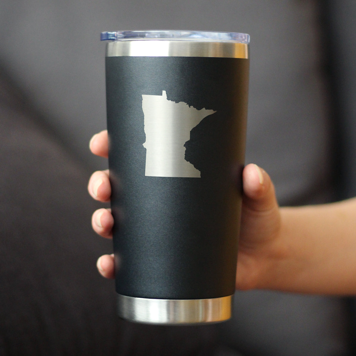 Minnesota State Outline - 20 oz Coffee Tumbler