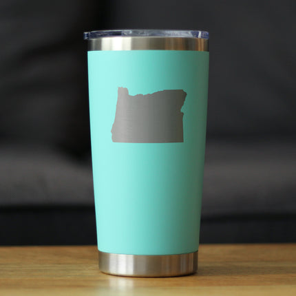 Oregon State Outline - 20 oz Coffee Tumbler