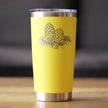 Pinecones - Cute Rustic and Cabin Themed Decorations - 20 oz Coffee Tumbler