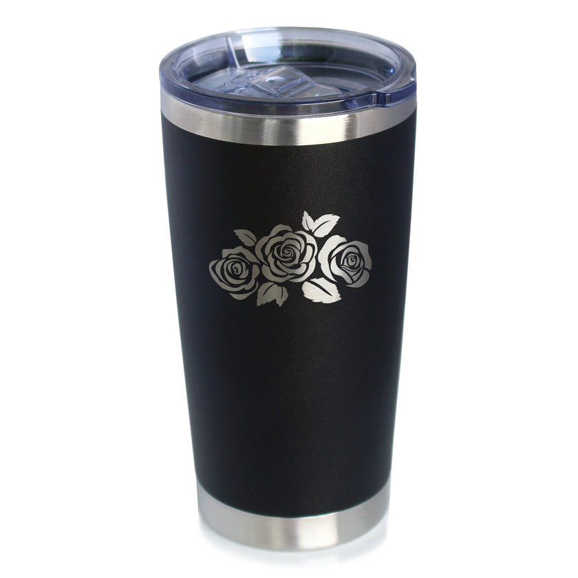 Roses - 20 oz Coffee Tumbler