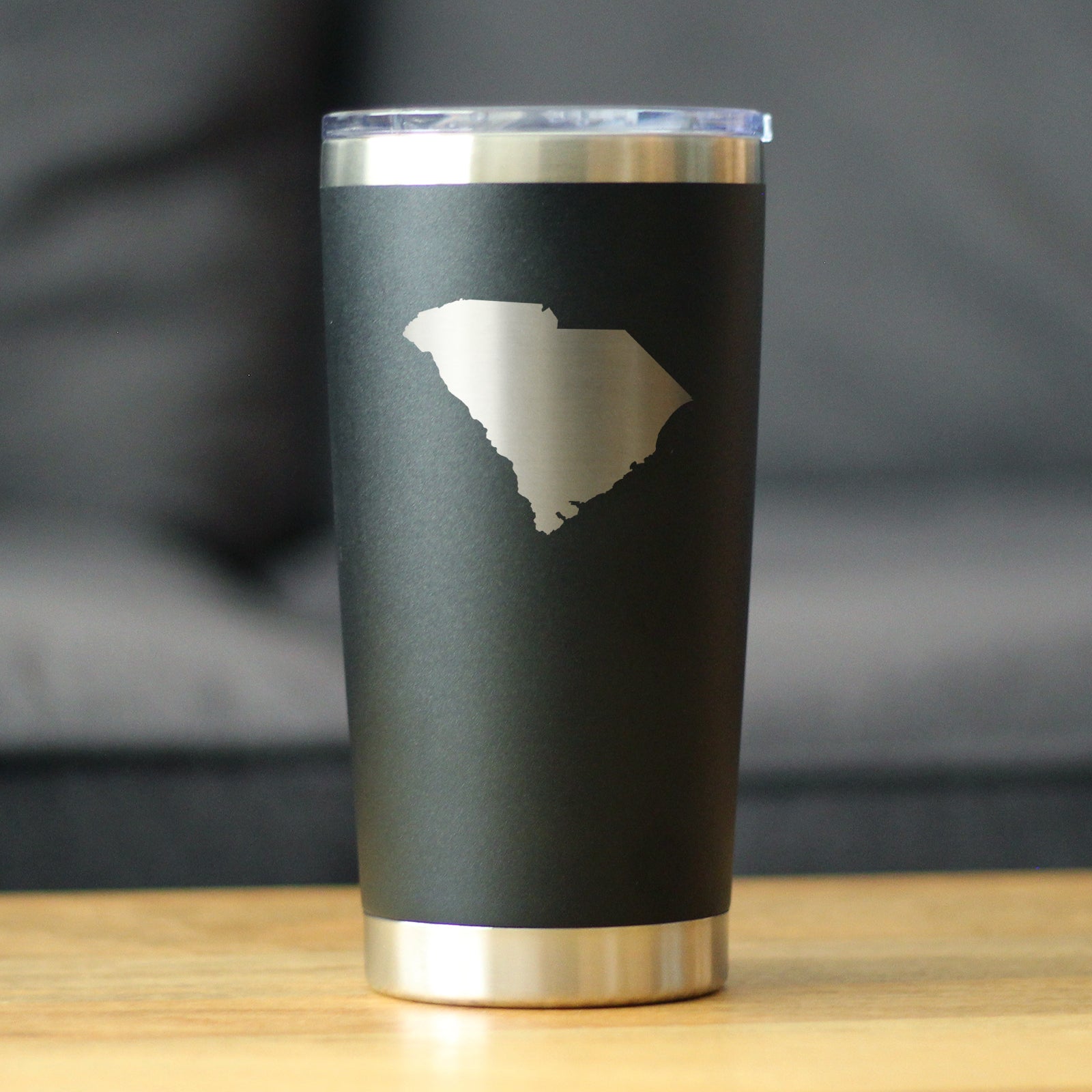 South Carolina State Outline - 20 oz Coffee Tumbler