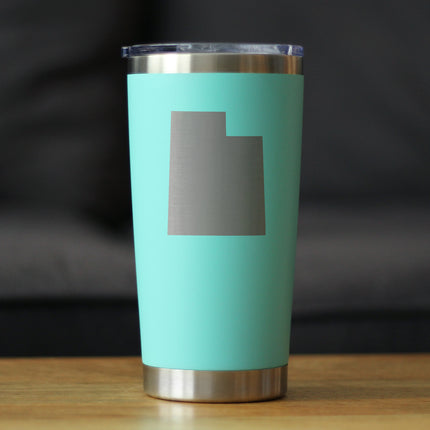 Utah State Outline - 20 oz Coffee Tumbler