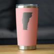Vermont State Outline - 20 oz Coffee Tumbler