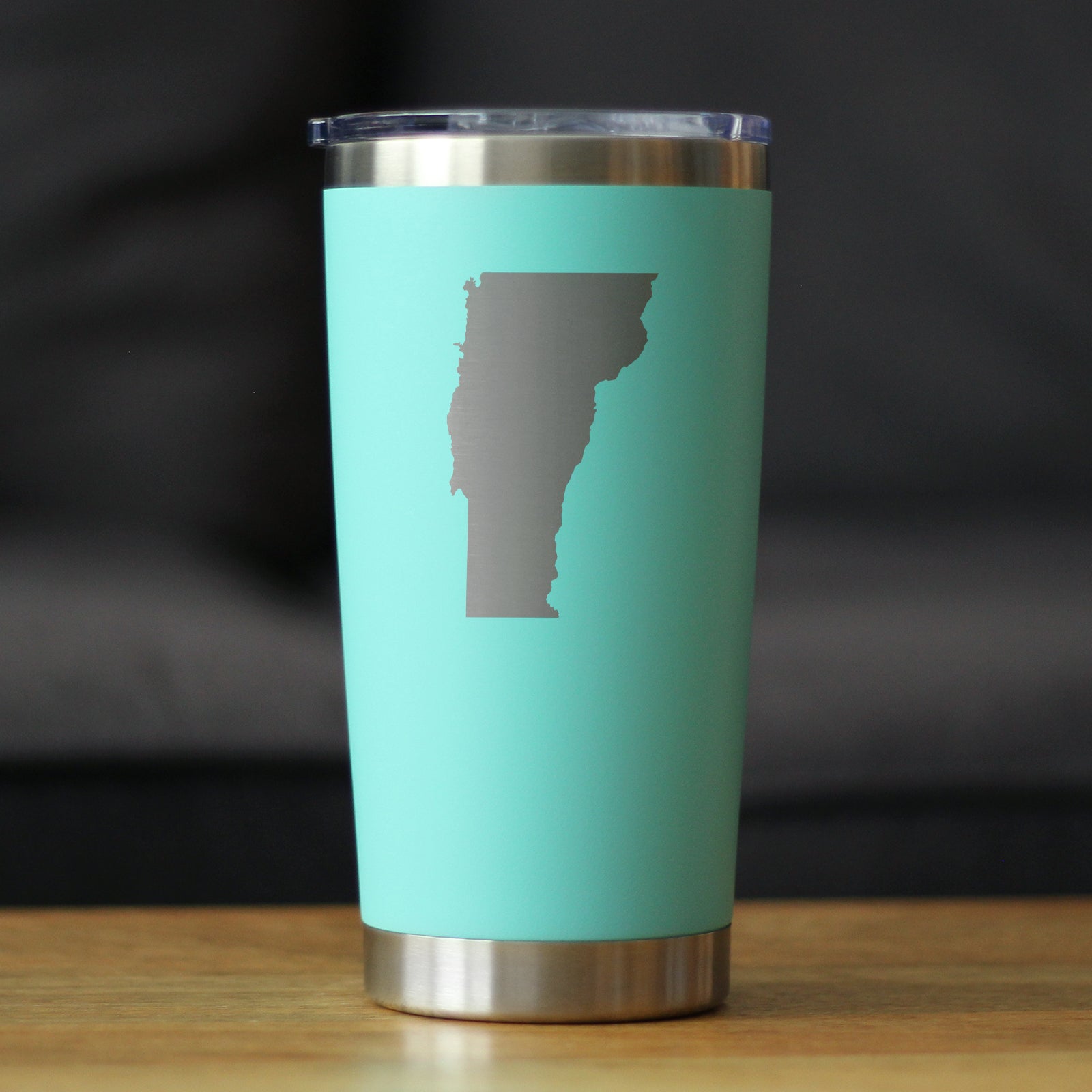 Vermont State Outline - 20 oz Coffee Tumbler