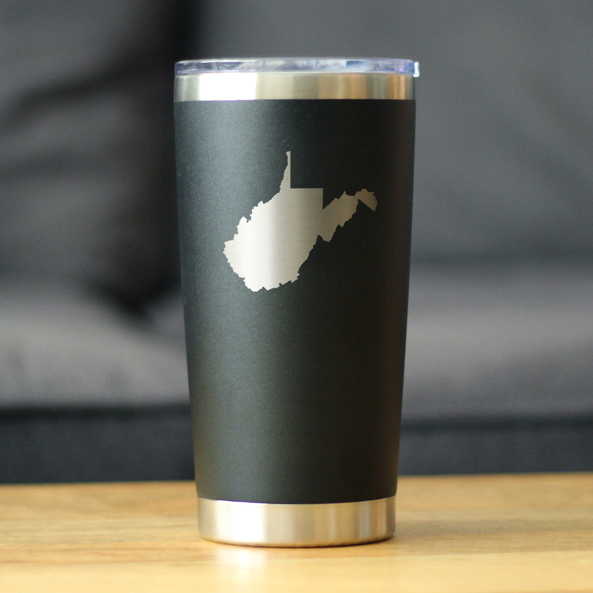 West Virginia State Outline - 20 oz Coffee Tumbler