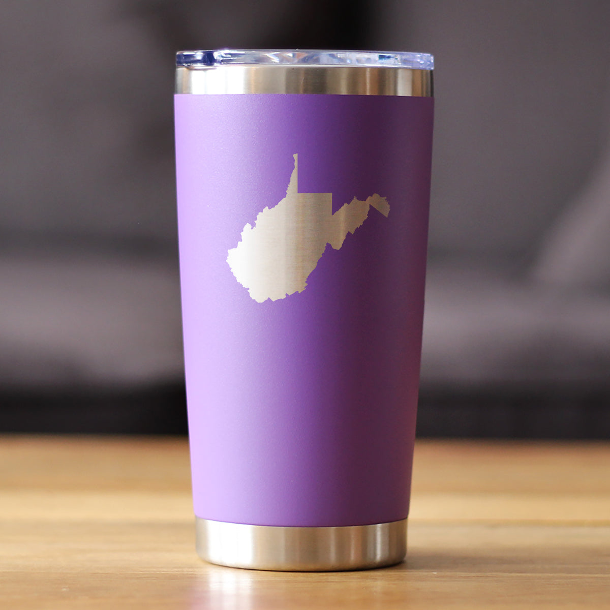 West Virginia State Outline - 20 oz Coffee Tumbler