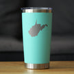 West Virginia State Outline - 20 oz Coffee Tumbler