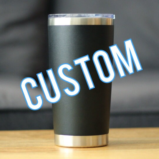 12x Custom 20 oz Coffee Tumblers for Shippers Supply
