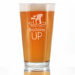 Bottoms Up - 16 Ounce Pint Glass