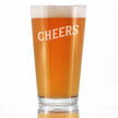 Cheers - Pint Glass - Cute Themed Gifts or Party Decor for Women and Men - 16 Oz