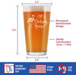 10 Flocking Years - 16 Ounce Pint Glass