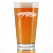 Alligator Pint Glass for Beer - Unique Exotic Animal Gifts for Alligator Lovers - 16 Oz Glasses