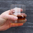 Alaska State Outline Whiskey Rocks Glass - State Themed Drinking Decor and Gifts for Alaskan Women & Men - 10.25 Oz Whisky Tumbler Glasses