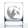 Apres Ski - Whiskey Rocks Glass - Unique Skiing Themed Decor and Gifts for Mountain Lovers - 10.25 Oz Glasses