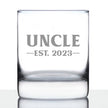 Uncle Est. 2023 -  Bold - 10 Ounce Rocks Glass