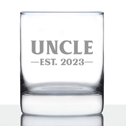 Uncle Est. 2023 -  Bold - 10 Ounce Rocks Glass