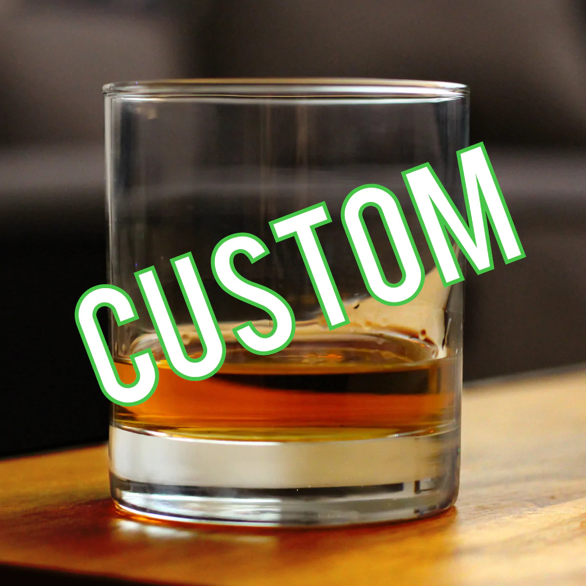 Custom 10.5 oz Rocks / Old Fashioned Cocktail Glass - Lori O.