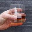 Idaho State Outline Whiskey Rocks Glass - State Themed Drinking Decor and Gifts for Idahoan Women & Men - 10.25 Oz Whisky Tumbler Glasses