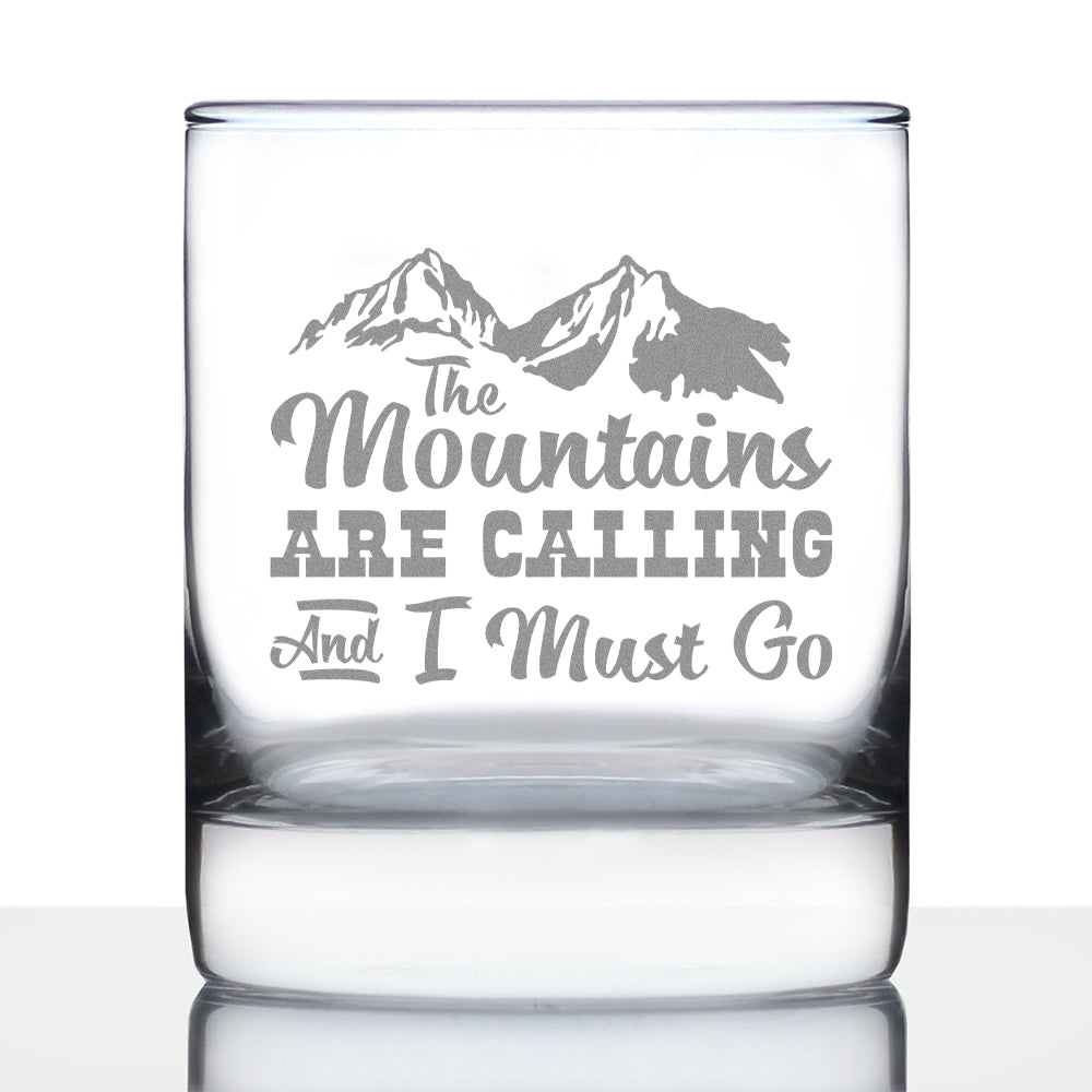 Mountains are Calling - Beer Can Pint Glass for Beer - Gifts for Men & -  bevvee