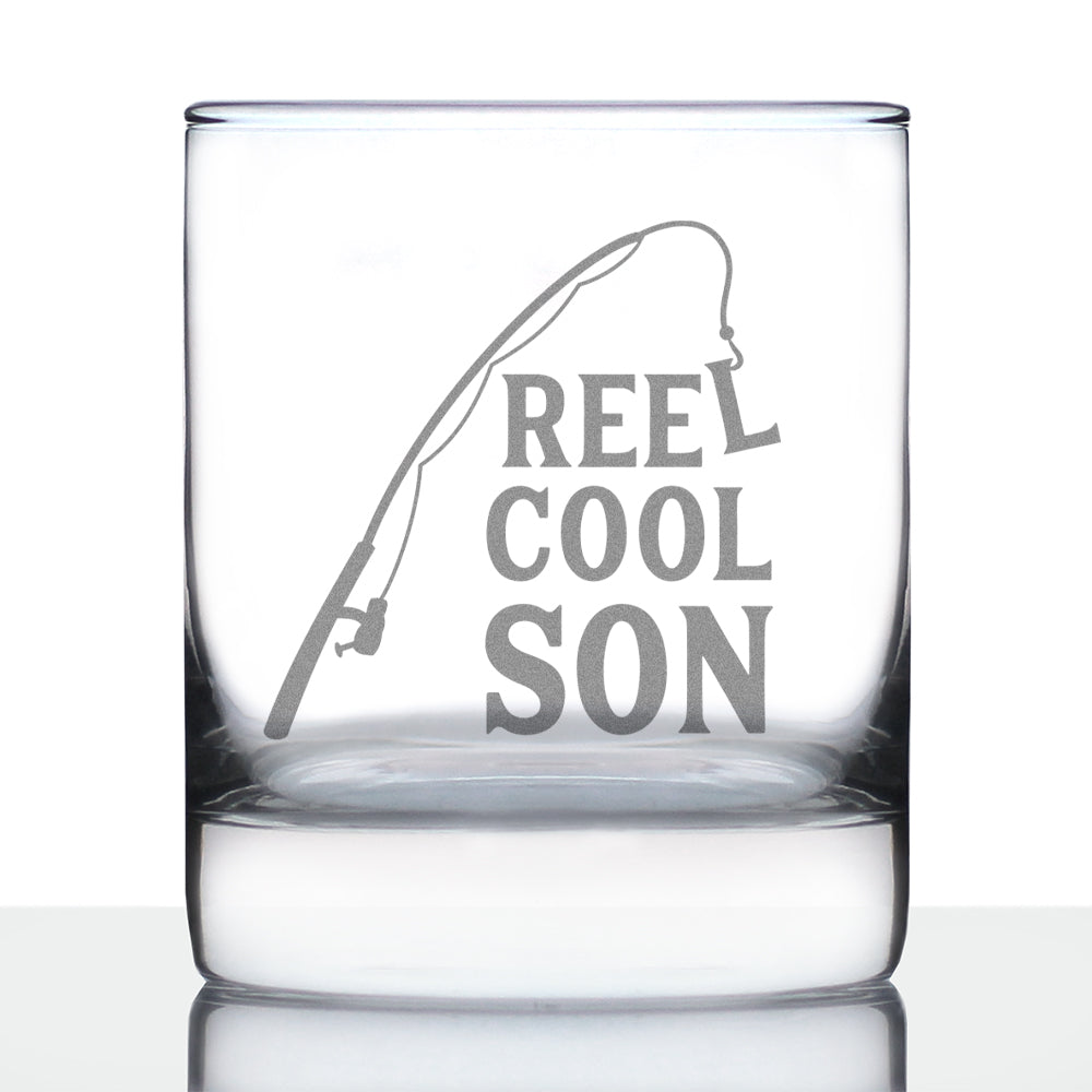 Reel Cool Son - 10 Ounce Rocks Glass