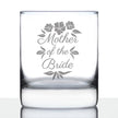 Mother of the Bride Old Fashioned Rocks Glass - Unique Wedding Gift for Soon to Be Mother-in-Law - Cute Engraved Wedding Cup Gift
