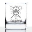 Yarned & Dangerous - 10 Ounce Rocks Glass