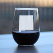 New Mexico State Outline Stemless Wine Glass - State Themed Drinking Decor and Gifts for New Mexican Women & Men - Large 17 Oz Glasses