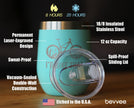 I'd Bike That - Wine Tumbler Glass with Sliding Lid - Stainless Steel Insulated Mug - Cool Bicycle Themed Decor & Gifts for Mountain Bikers