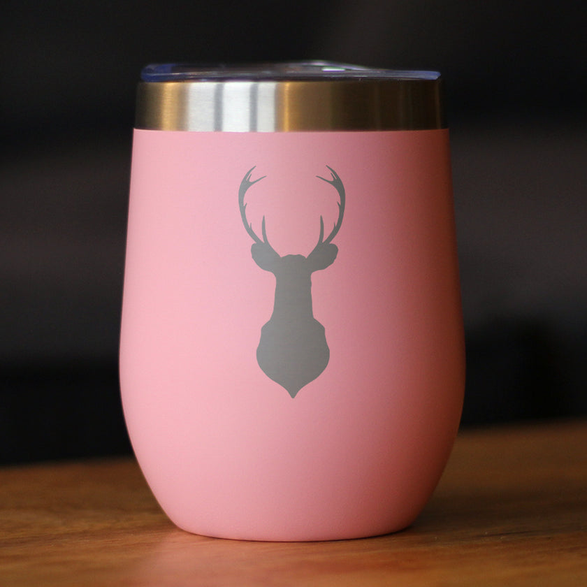 Deer Head - Wine Tumbler