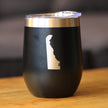 Delaware State Outline - Wine Tumbler
