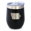 Iowa State Outline - Wine Tumbler