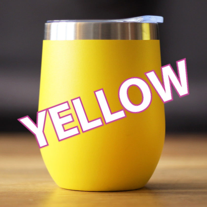 Custom 12 Oz. Insulated Wine Tumbler